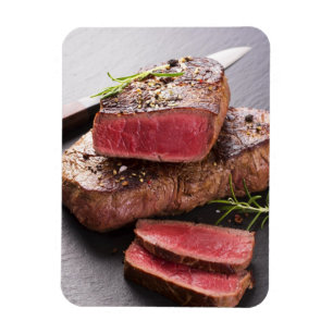 Imán Filete de carne de vaca