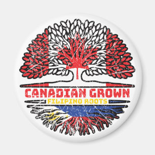 Imán Filipinas Filipino canadiense raíz de árbol de Can
