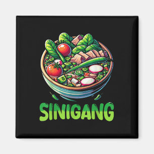 Imán Filipinas Sinigang Filipino Food Soup Lover Pino