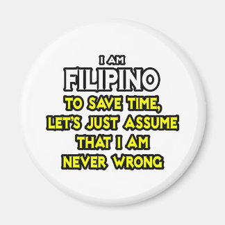 Imán Filipino... Supongamos que nunca me equivoqué