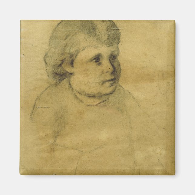 Imán Fille Petite (carbón vegetal) (Frente)