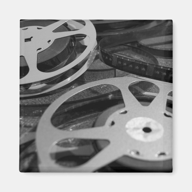 Imán Film Reels Movie Kitchen Magnet (Frente)