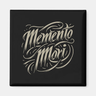 Imán Filosofía estética Memento Mori Amor Fati Skull St