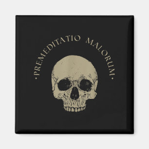 Imán Filosofía estética Premeditación Malorum Skull Sto