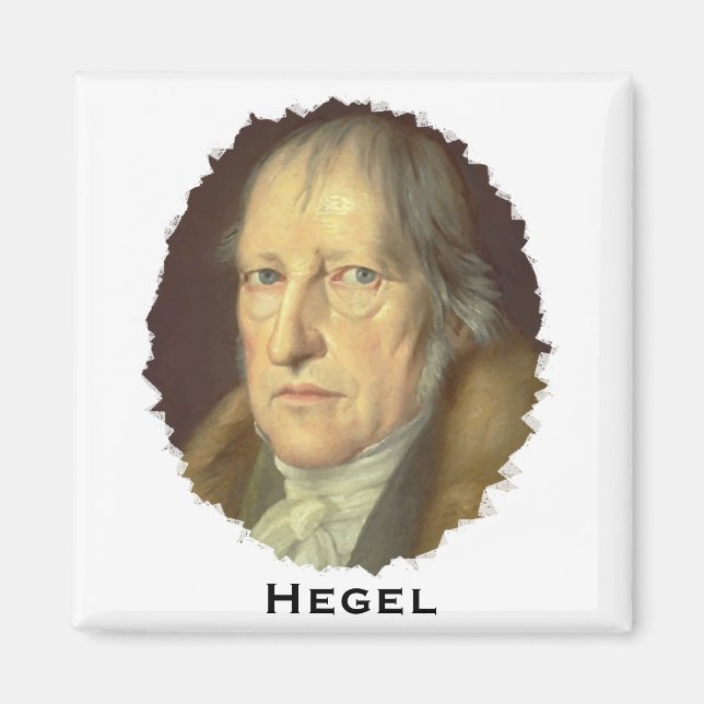 Imán Filósofo Georg Hegel (Frente)