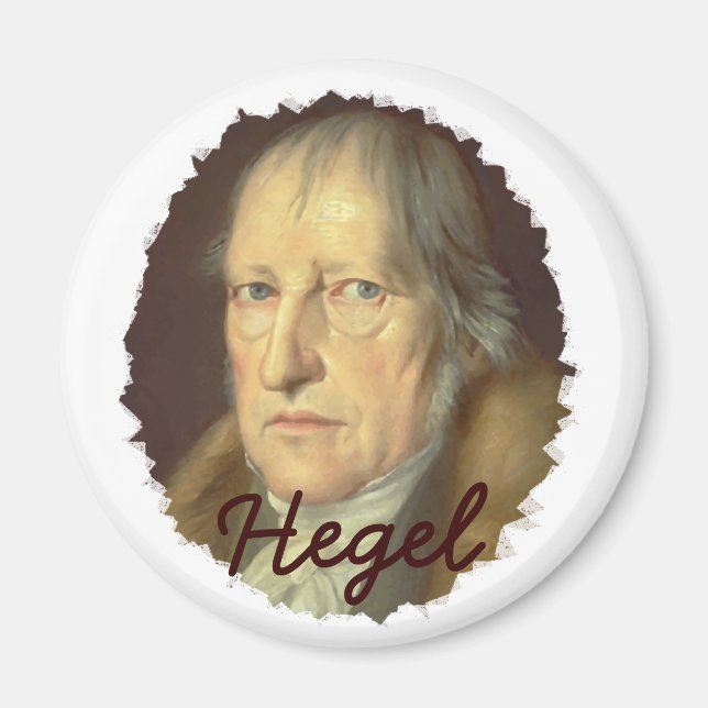 Imán Filósofo Georg Hegel (Frente)