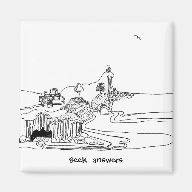 Imán Filósofo: los sabios buscan respuestas (Frente)