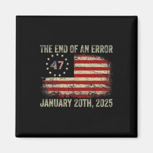 Imán Fin De La Inauguración De Un Camisa De Error El 20