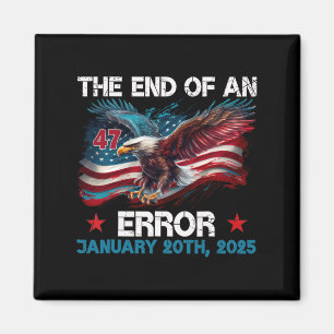 Imán Fin De La Inauguración De Un Camisa De Error El 20
