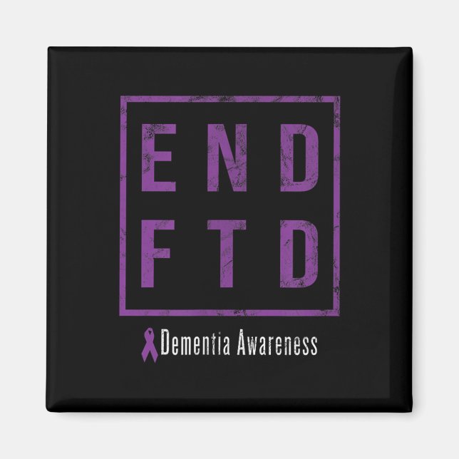 Imán Fin Ftd, Trastorno de Demencia Frontotemporal (Frente)