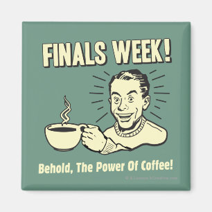 Imán Finales de semana: Behold Power Coffee