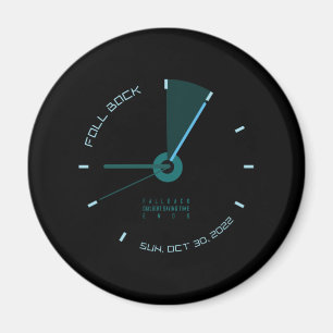 Imán Finaliza el tiempo de verano de otoño