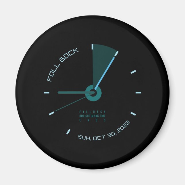 Imán Finaliza el tiempo de verano de otoño (Frente)