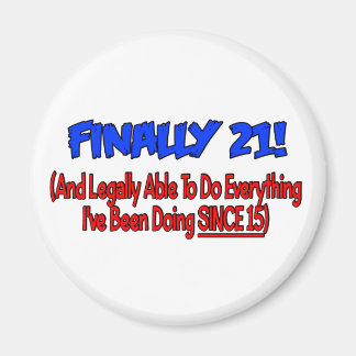 Imán ¡Finalmente 21!