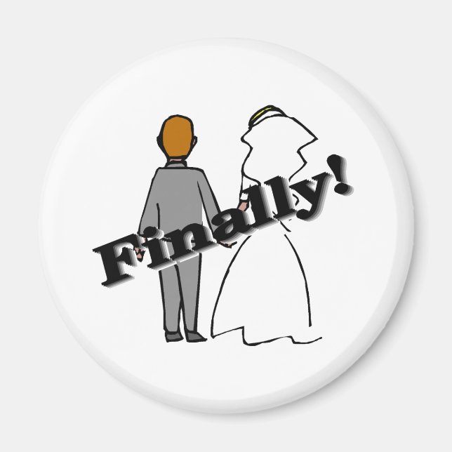 Imán Finalmente casada (Frente)