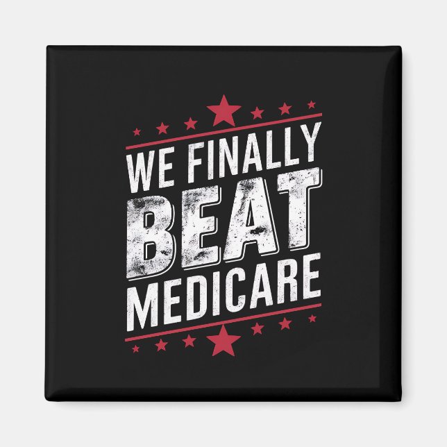 Imán Finalmente Derrotamos a Medicare Trump Biden Elecc (Frente)
