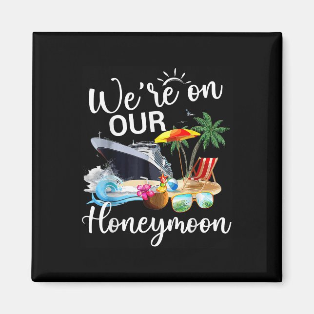 Imán Finalmente, En Nuestra Luna De Miel, Vaca Romántic (Frente)