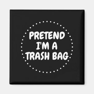 Imán Finge ser una bolsa de basura Perezoso divertido d