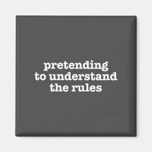 Imán Fingiendo Entender Las Reglas Tablero Divertido Ju