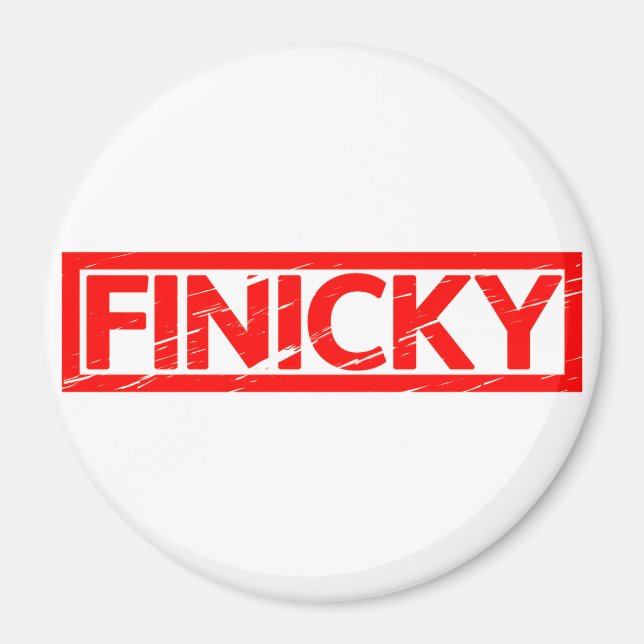 Imán Finicky Stamp (Frente)