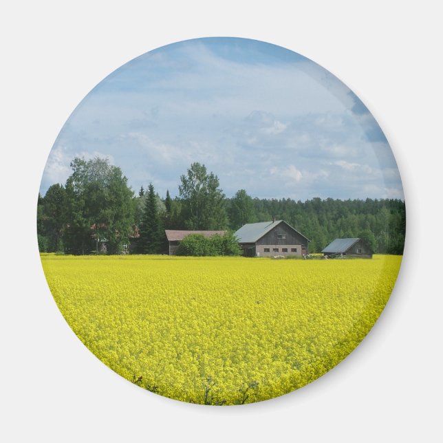 Imán Finlandés Countryside (Frente)
