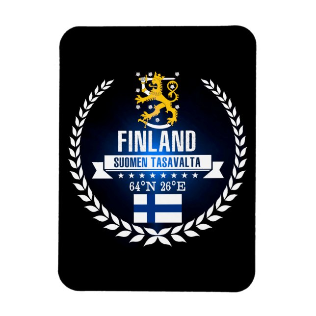 Imán Finlandia (Vertical)