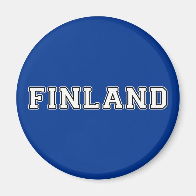 Imán Finlandia (Frente)