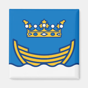 Imán Finnish, símbolo de finlandia de la bandera de la