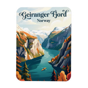 Imán Fiorde de Geiranger Noruega