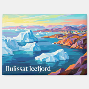 Imán Fiordo de hielo de Ilulissat Groenlandia