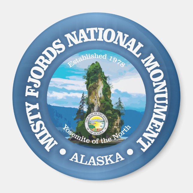 Imán Fiordos oxidados (NM) (Frente)