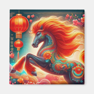 Imán Fire Horse