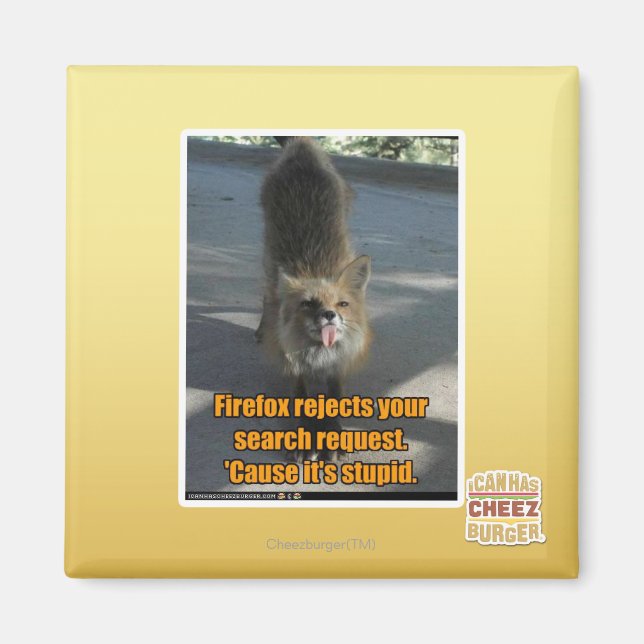 Imán Firefox rechaza (Frente)
