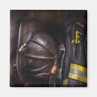 Imán Fireman - Fundido y usado