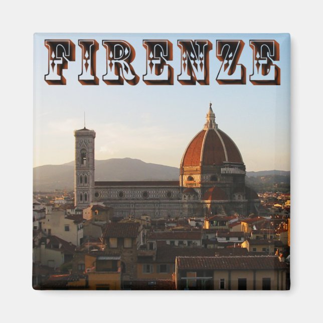 Imán Firenze Florence Magnet (Frente)
