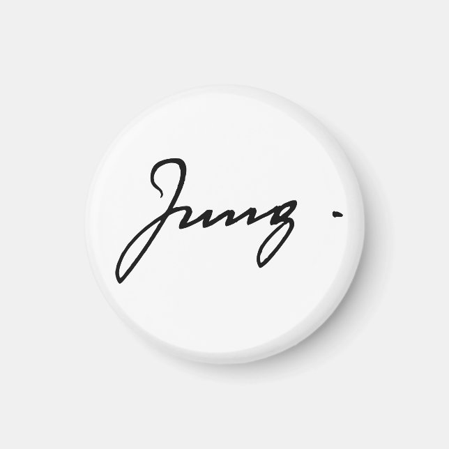 Imán Firma de Carl Jung (Frente)