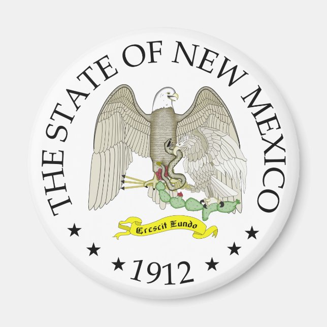 Imán Firma de Nuevo México (Frente)