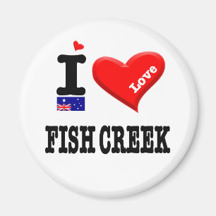 Imán FISH CREEK - Me encanta