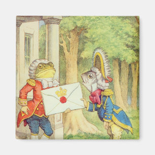 Imán Fish-Footman invitando a un