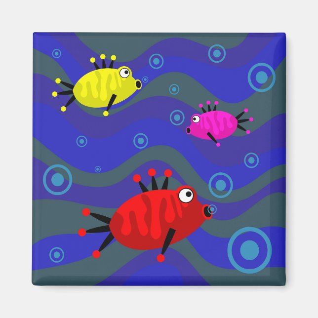 Imán Fish Funky (Frente)