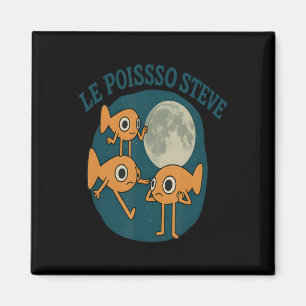 Imán Fish Le Poisson Steve Funny Fish