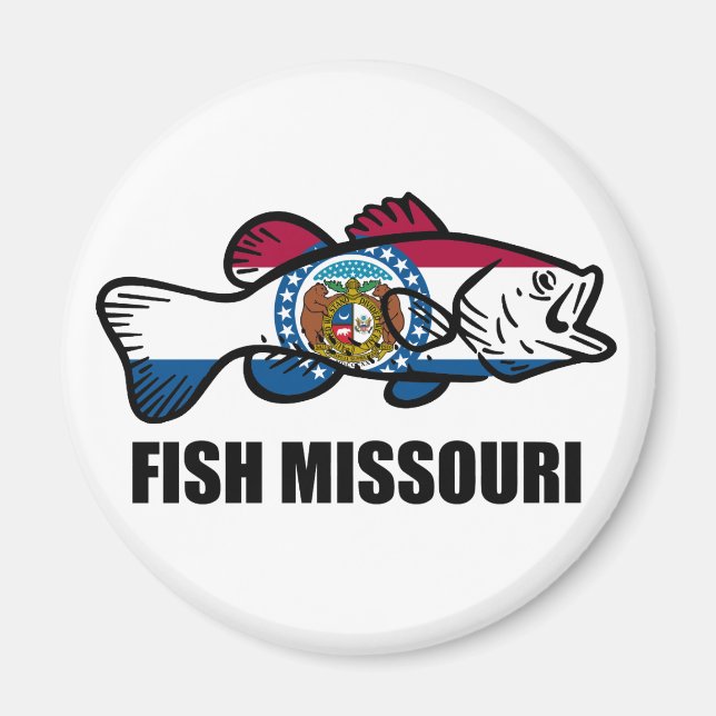 Imán Fish Missouri (Frente)