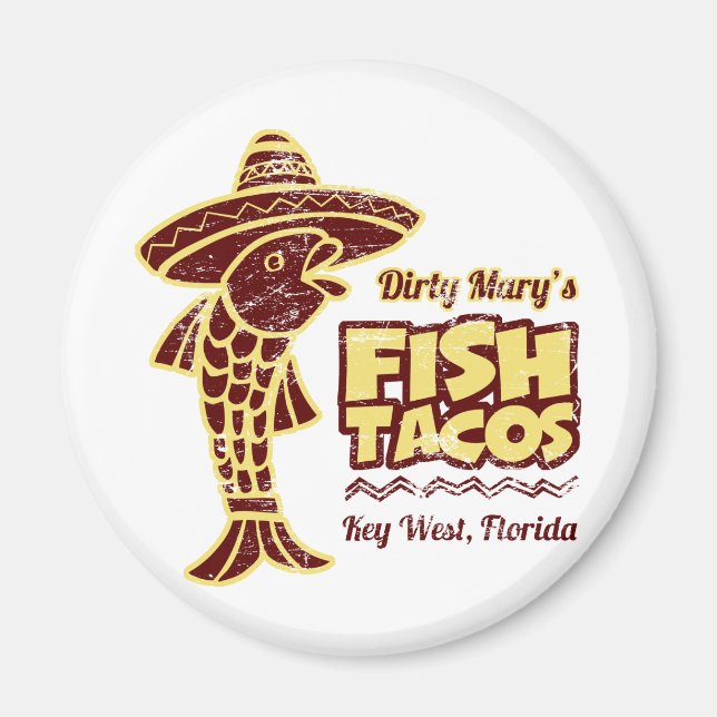 Imán Fish Tacos (Frente)