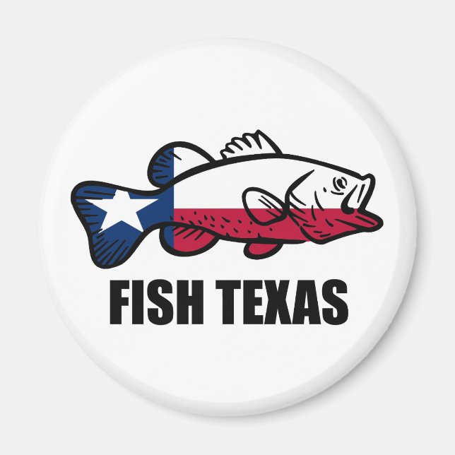 Imán Fish Texas (Frente)