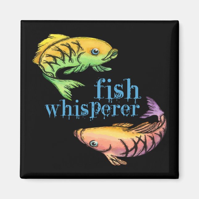 Imán Fish Whisperer (Frente)