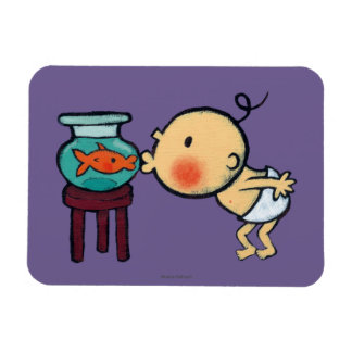Imán Fishbowl Kisses Naranja Goldfish