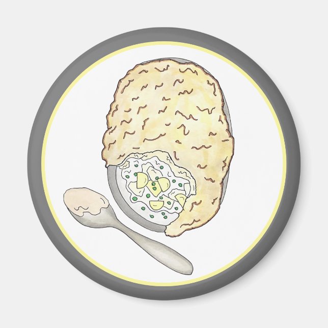 Imán Fisherman's Fish Pie UK Pub Food Cuisine (Frente)