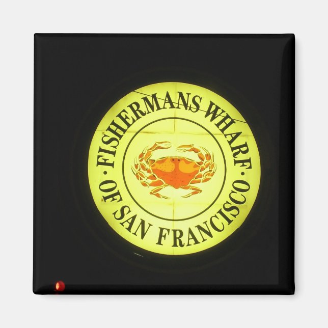 Imán Fishermans Wharf Magnet (Frente)