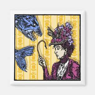 Imán Fishhook - Personalizado surrealista de la pesadil