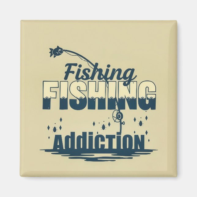 Imán : Fishing Addiction (Frente)
